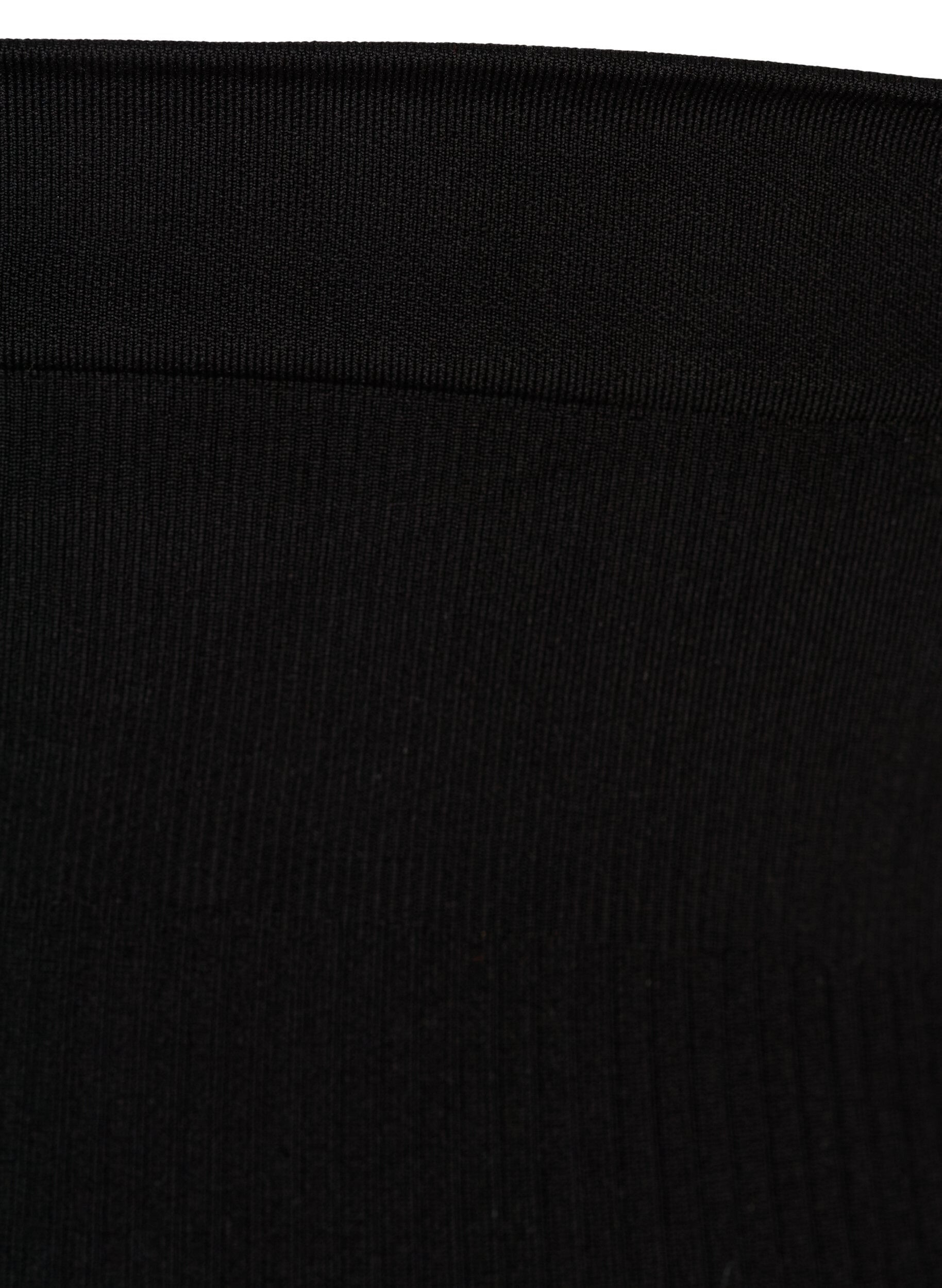 ZizziShapewear shorts med h&oslash;yt liv, Svart, Packshot image number 2