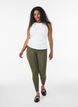 Basis leggings i viskose, Gr&oslash;nn, Model image number 1