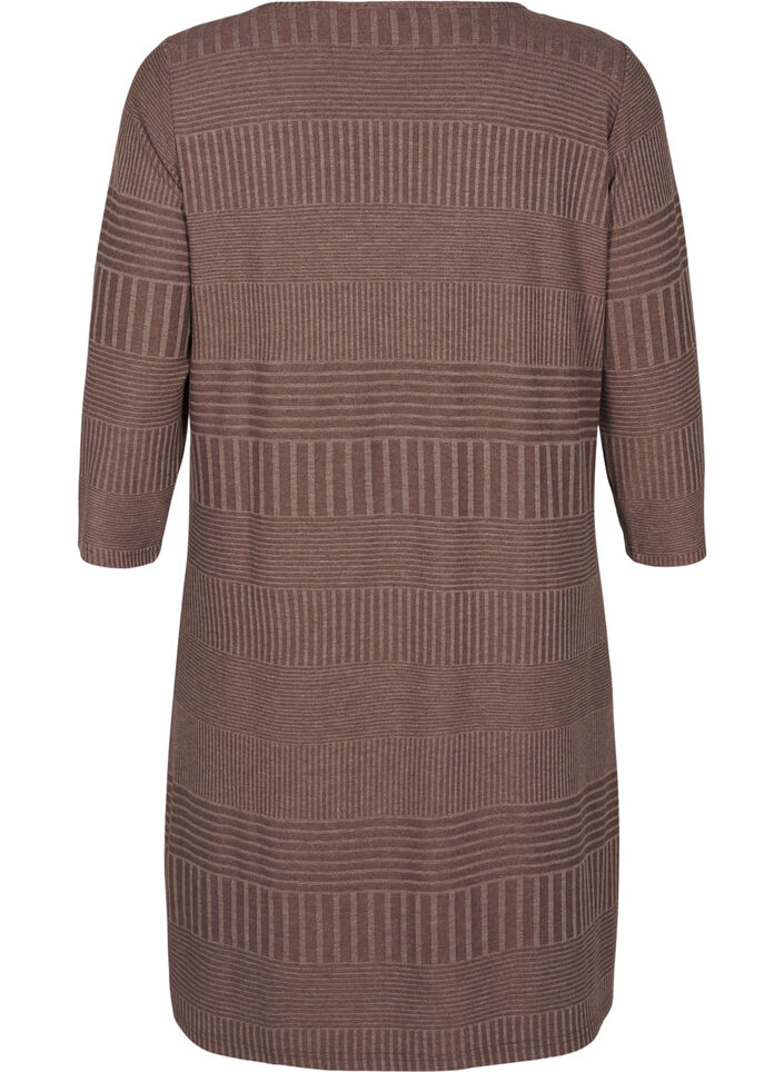 Kjole med 3/4-lange ermer og stripemønster, Ch. Martini Mel., Packshot image number 1