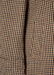 Rutete k&aring;pe med cordfl&oslash;yelskrage, Brun, Packshot image number 3