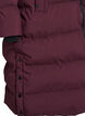Lang vinterk&aring;pe med hette, M&oslash;rk Bordeaux, Packshot image number 3
