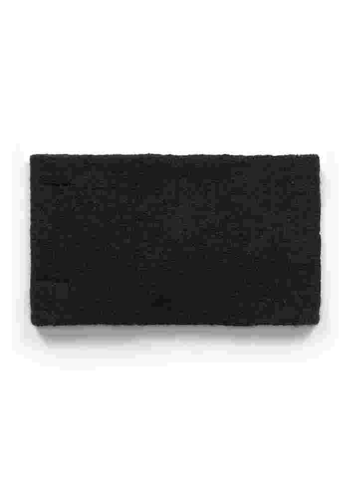 Strikket pannebånd, Black, Packshot image number 1