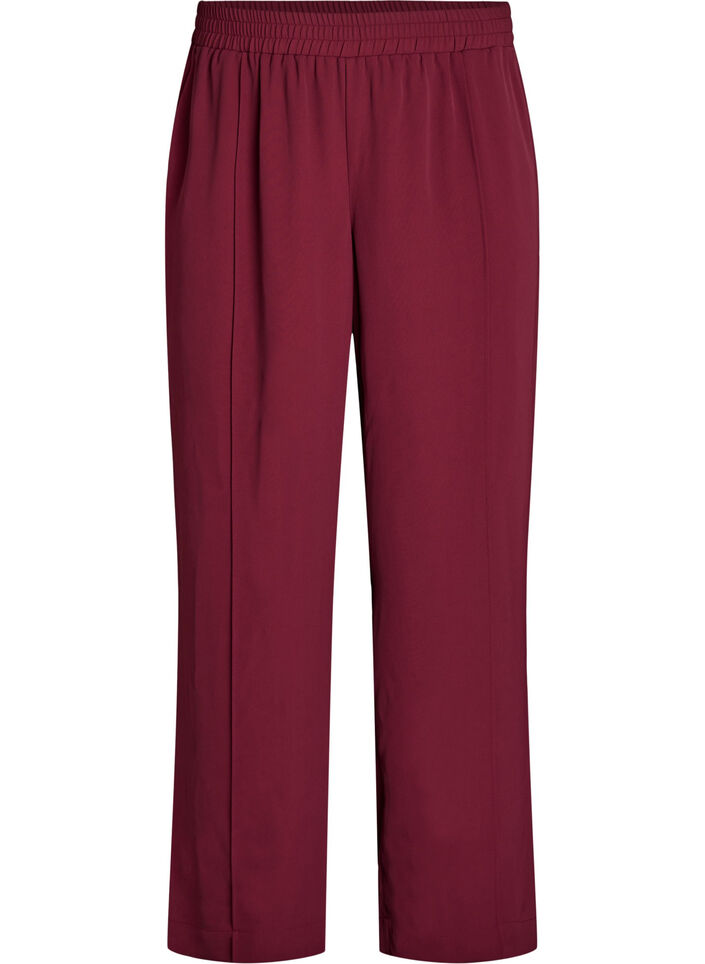 Sporty bukser med rette ben og sidestriper, T. Port Orch Stripe, Packshot