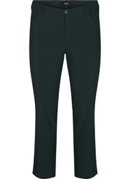 Klassisk bukse i viskoseblanding, Gr&oslash;nn