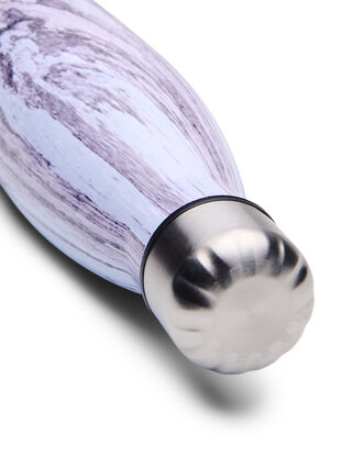 Termoflaske, Dark Purple Marble, Packshot image number 1