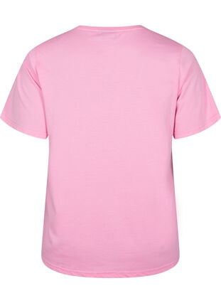 FLASH - T-skjorte med rund hals, Begonia Pink, Packshot image number 1