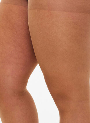 Solbrune tights i 25 denier, Nude, Packshot image number 1