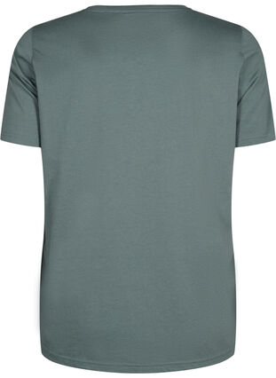 FLASH - T-skjorte med motiv, Balsam Green Star, Packshot image number 1