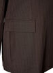 Blazer med lommer og splitter, Brun, Packshot image number 3