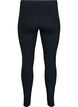 Basisleggings med ekstra lengde, Svart, Packshot image number 1