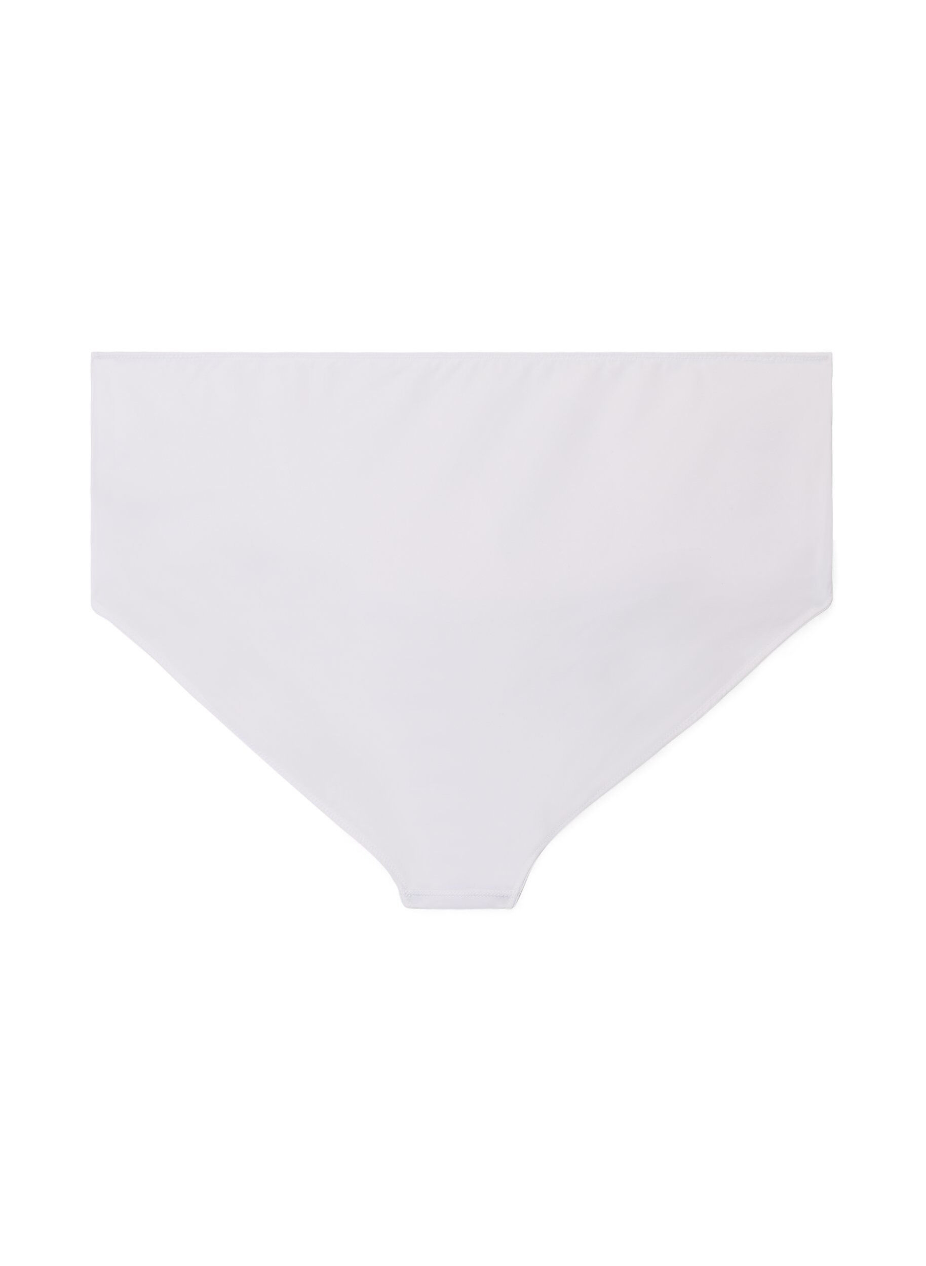ZizziMicrofibertruser med innerlomme, Hvit, Packshot image number 1