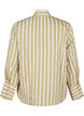 Ledig skjorte med striper, Grønn, Packshot image number 1