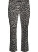 Emily jeans med leopardmønster, Grå, Packshot image number 0