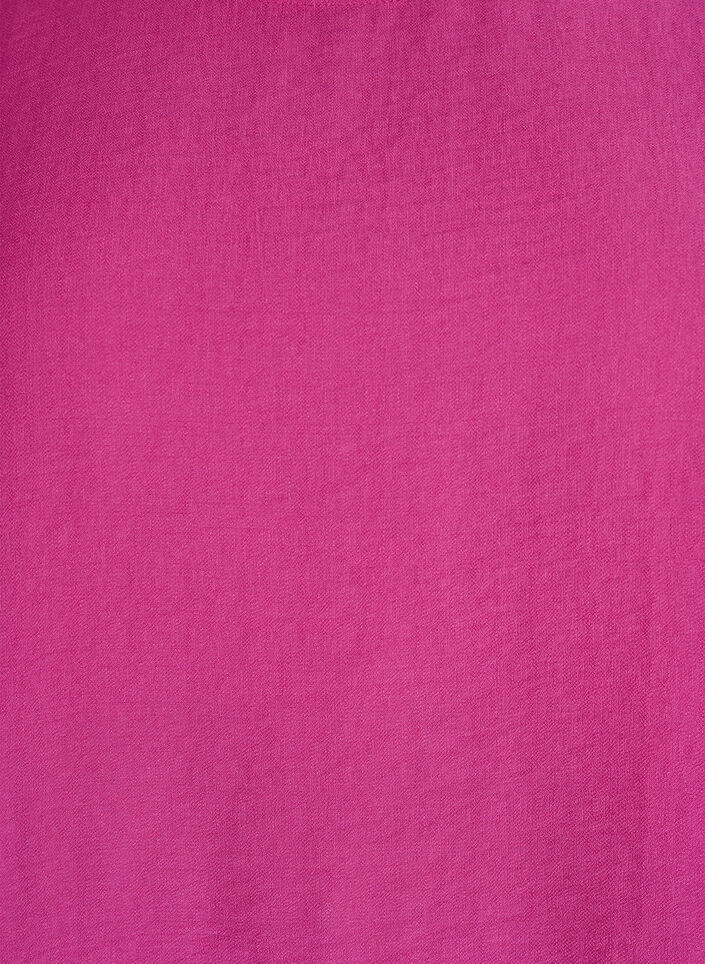 Viskose bluse med 1/2 ermer, Rosa, Packshot image number 2