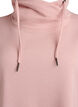 Kort genserkjole med h&oslash;y hals og lommer, Rosa, Packshot image number 2