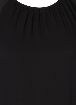 Tunika med 3/4-ermer, Black, Packshot image number 2