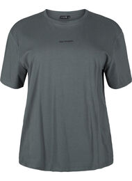 Sporty T-skjorte i økologisk bomull, 