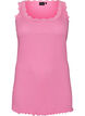 Topp med blondekant, Rosa, Packshot image number 0