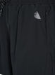 Treningsshorts med innershorts, Svart, Packshot image number 2