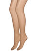 2-pk strømpebukser 20 denier, Nude, Packshot image number 0