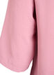 Bluse med 3/4 ermer, Rosa, Packshot image number 3