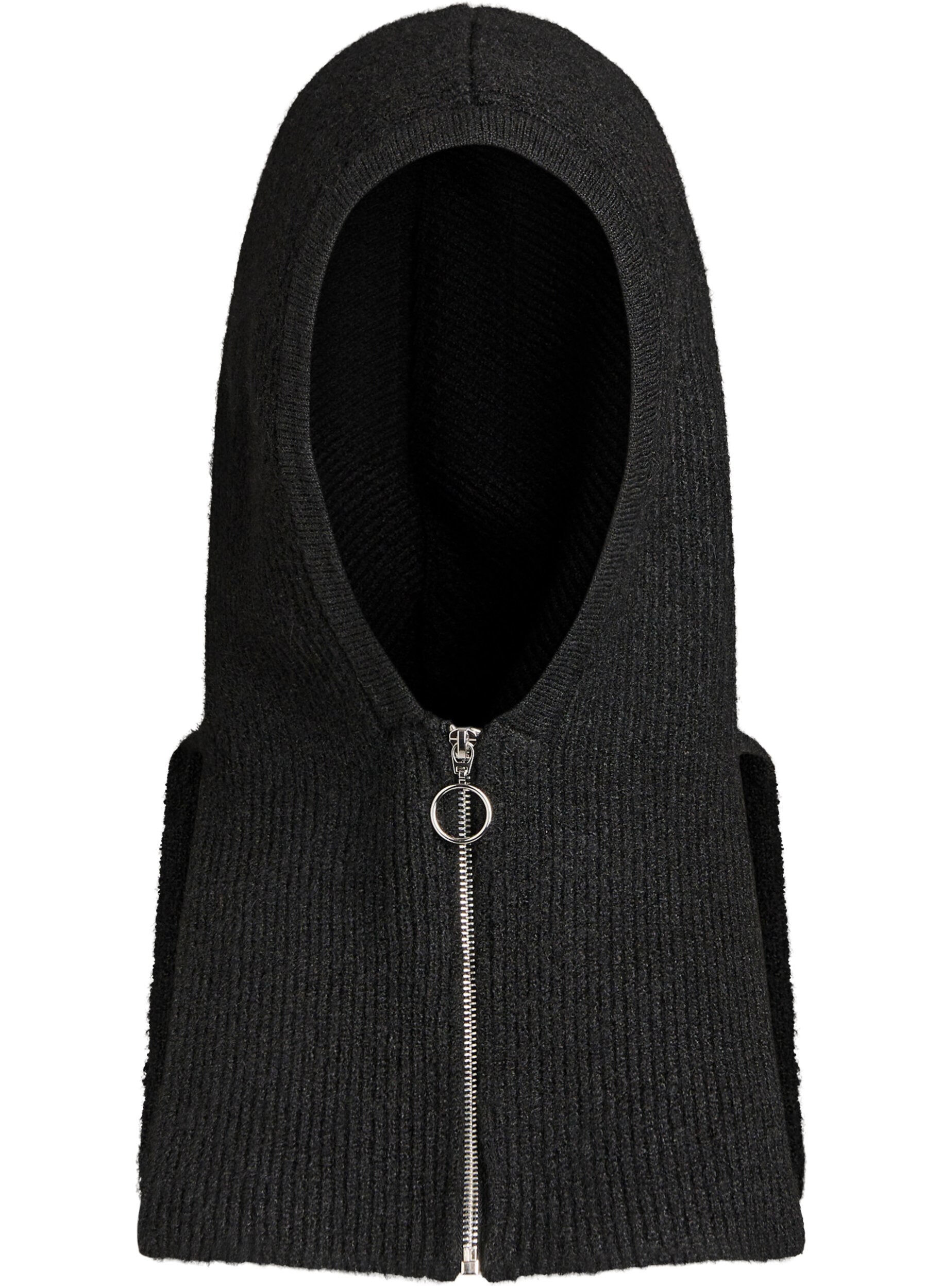 Ribbestrikket finlandshette med glidel&aring;s