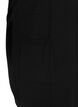 Lang strikkecardigan i viskoseblanding, Svart, Packshot image number 3
