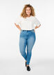 Super slim Amy jeans med h&oslash;y midje, Bl&aring;, Model image number 0
