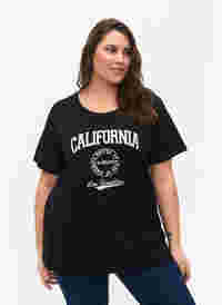FLASH - T-skjorte med motiv, Black, Model