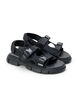 Wide fit sandal, Svart, Packshot image number 3
