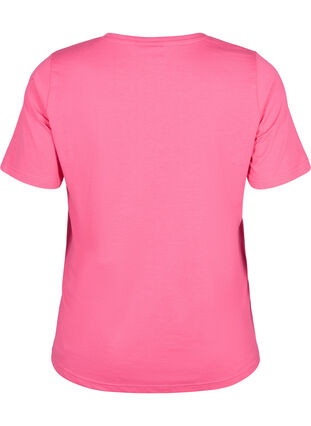 FLASH - T-skjorte med rund hals, Hot Pink, Packshot image number 1
