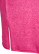 Strikket kjole med splitter, Raspberry Rose Mel., Packshot image number 4