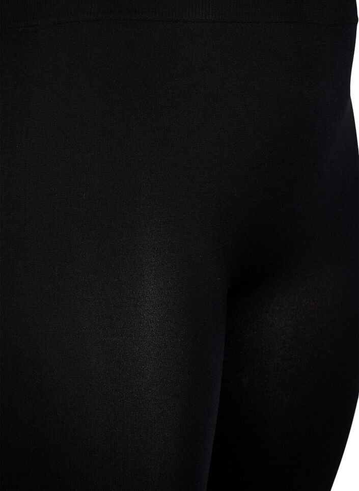 2-pack sømløs basic shorts, Black, Packshot image number 2