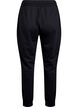 L&oslash;se treningsbukser med lommer, Svart, Packshot image number 1