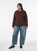 Basis T-skjorte med lange ermer, Brun, Model image number 1