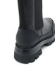 Skinnboot med chunky såle og bred passform, Black, Packshot image number 3