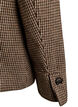 Kort blazer med dobbeltradede knapper, Brun, Packshot image number 4