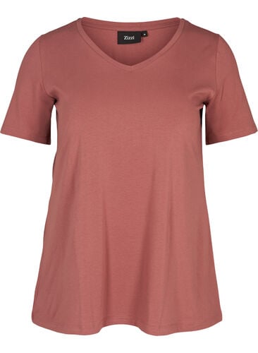 Basis t-skjorte, Rose Brown, Packshot image number 0