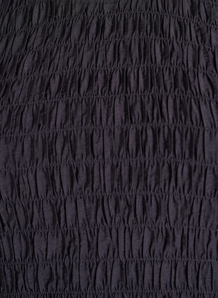 Zizzi Bluse med smokk og lange ermer, Svart, Packshot image number 2