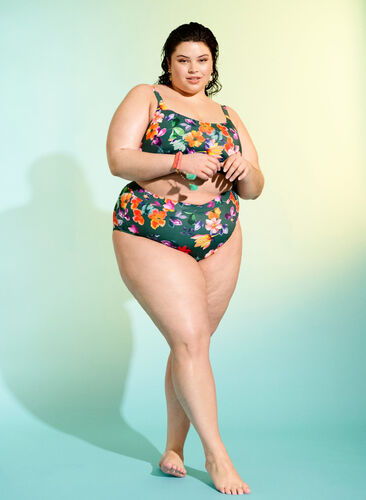 Mønstrete bikinitopp med justerbare stropper, Meave Print, Image image number 0