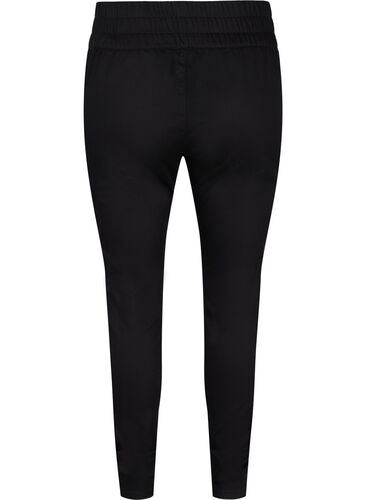Jeggings i bomullsblanding, Black, Packshot image number 1