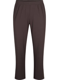 Flash – Bukser med rett passform, Chocolate Brown