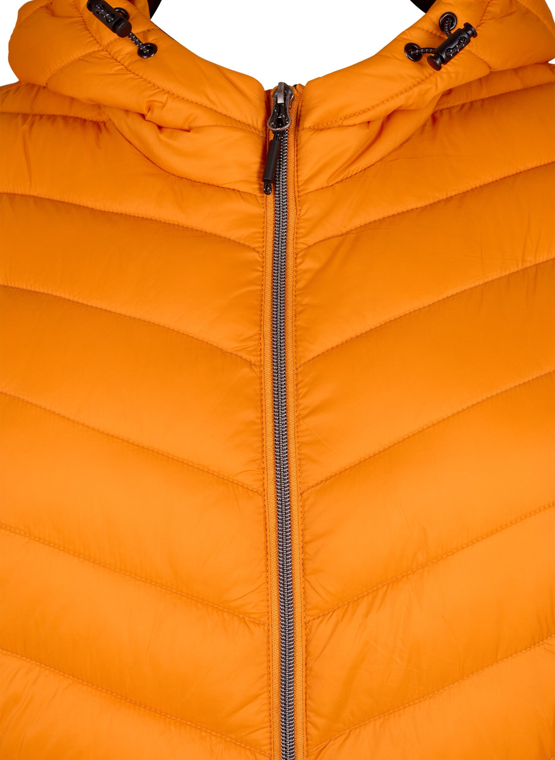 ZizziLett jakke med hette, Orange, Packshot image number 2