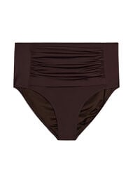 Bikinitruse med h&oslash;y midje, Brun