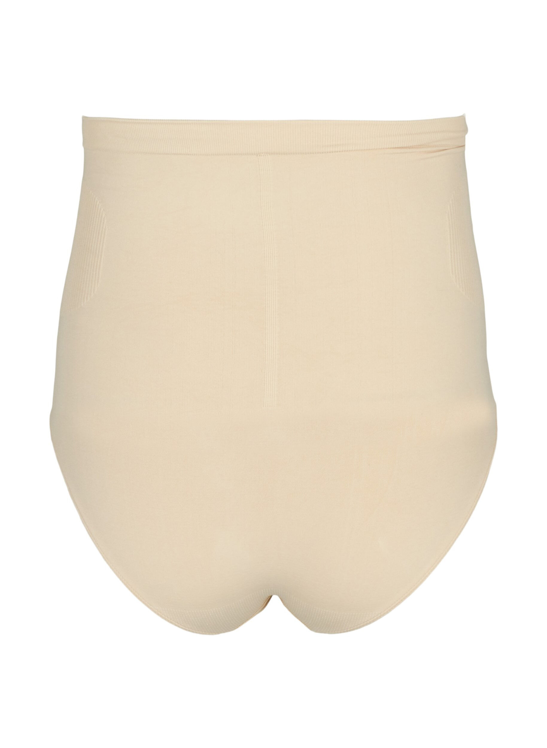 Zizzi Shapewear truse med h&oslash;yt liv, Beige, Packshot image number 1