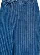 Jeans med vide ben og striper, Bl&aring;, Packshot image number 2