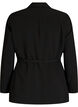 Blazer med avtakbart knytebelte, Svart, Packshot image number 1