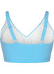 Stripete bikinitopp med volanger, BlueWhite Stripe AOP, Packshot image number 1
