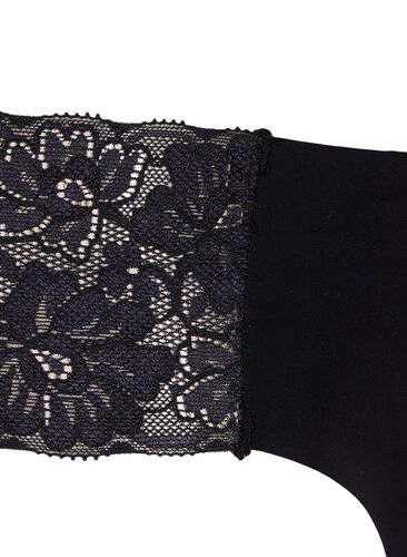Sømløs g-streng, 2 stk., Black, Packshot image number 2