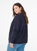 Genser med crewneck, Bl&aring;, Model image number 2